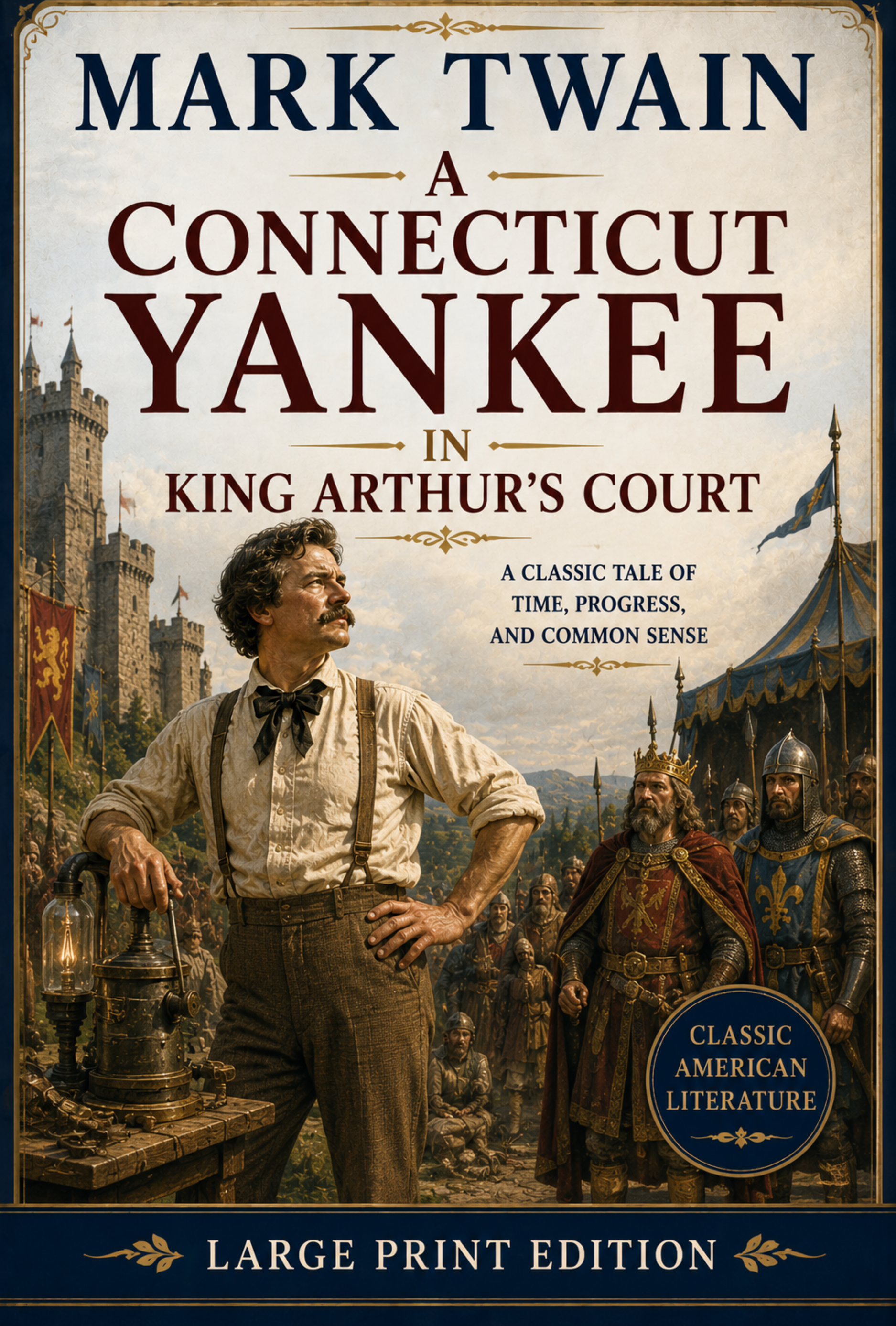 A Connecticut Yankee in King Arthur's Court cover