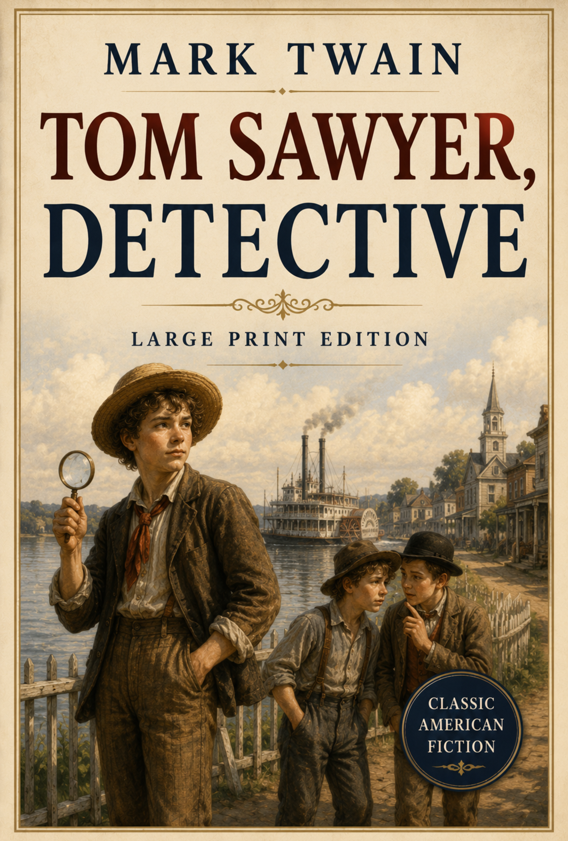 Tom Sawyer, Detective cover
