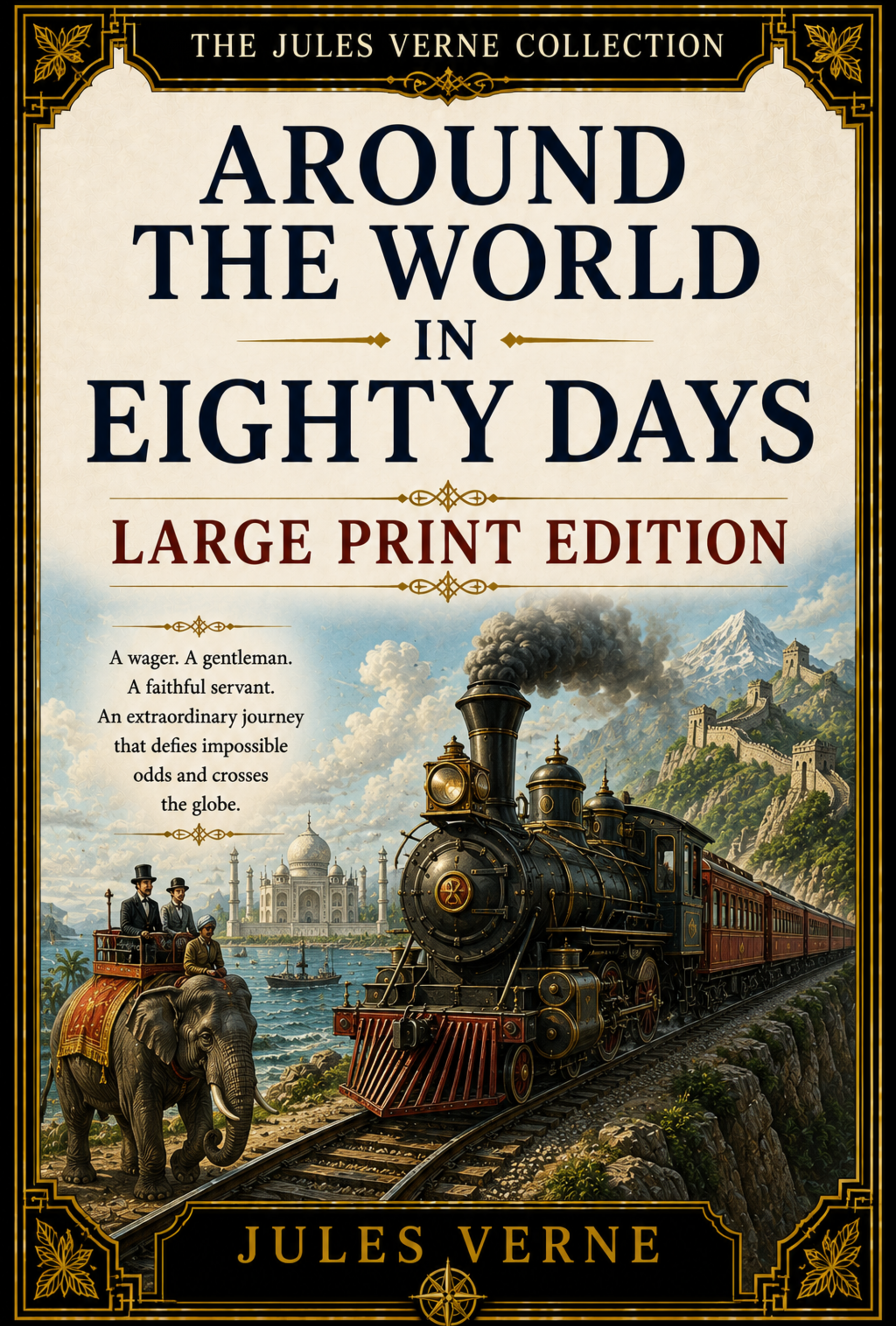 Around the World in Eighty Days cover